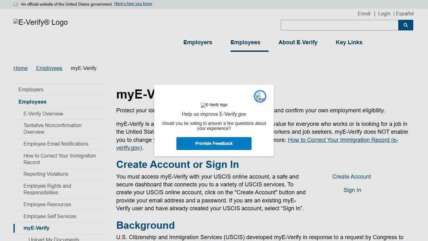 myE-Verify | E-Verify